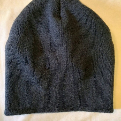 Myrtle Beach beanie like new, dark navy blue