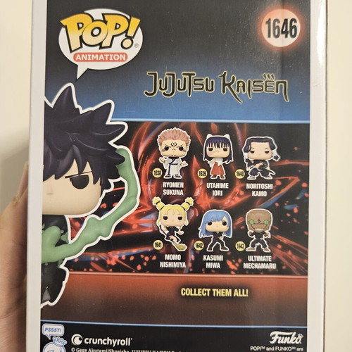 Megumi Fushiguro #1646 Chase Funko Pop vinyl figure used