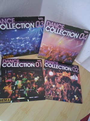 CD χορευτικά Disco-pop καινούργια, πακέτο 4 τεμαχίων