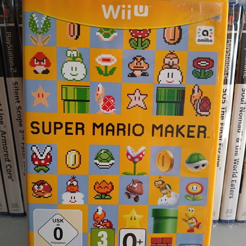 Super Mario Maker Wii U game