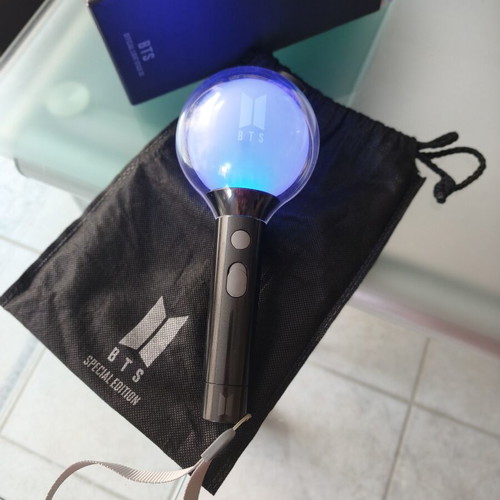 BTS Lightstick Army Bomb new with wrist strap and protective case