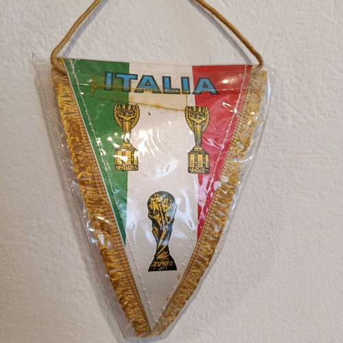 Small Football Pennant Italy National Team used