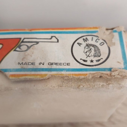 Μεταλλικό παιδικό πιστόλι Amico 1960 καινούργιο, θέμα James Bond