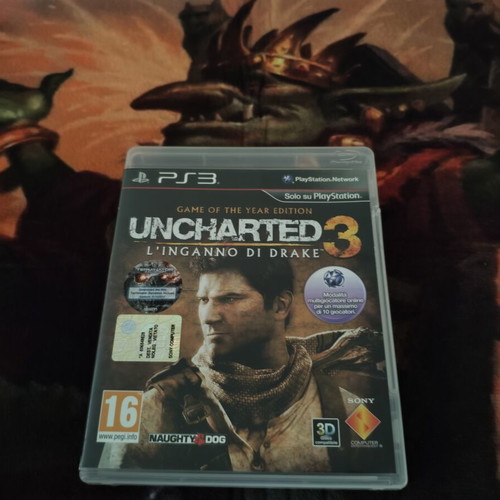 Uncharted 3 PS3 game