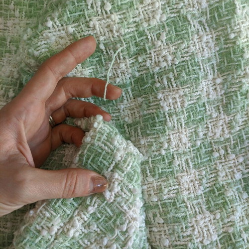 Coquette Paste green and white jacket used