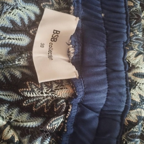 Pants set with crop-top BSB.