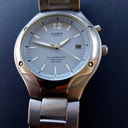 Casio Titanium Lineage Illuminator Watch like new