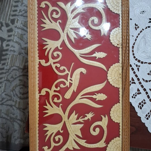 Wooden serving tray like new