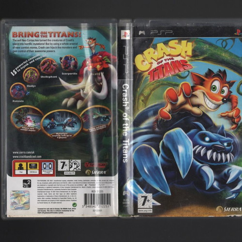 Crash of The Titans παιχνίδι PSP σαν καινούργιο, action