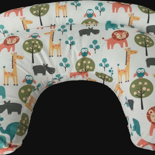 Nursing pillow like new with strap and storage bag