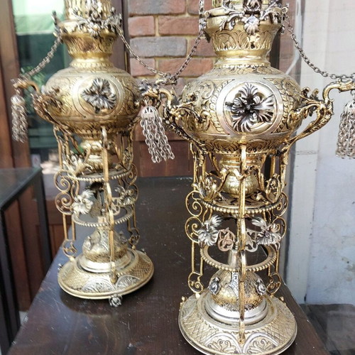 Holy Table Candles like new, set from store stock