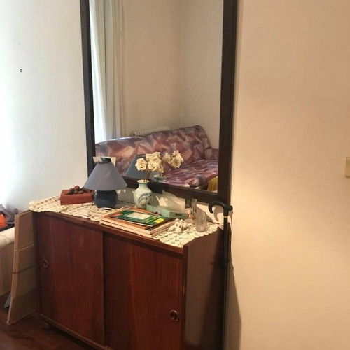 Furniture with mirror used, solid wood
