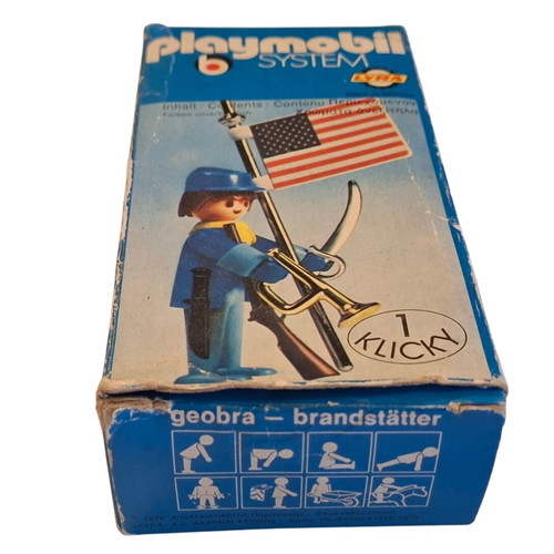 Vintage Lyra Playmobil 3354 American Soldier used, northern Greek