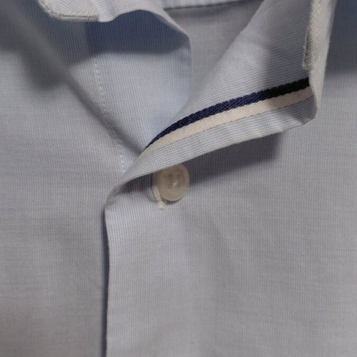 Massimo Dutti medium blue 100% cotton shirt like new