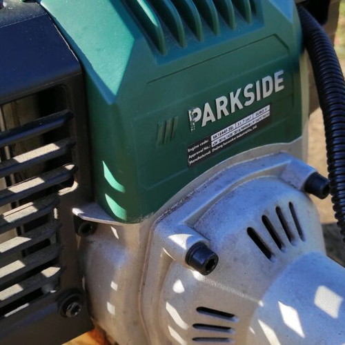 Parkside PBK4 B3 grass trimmer used for parts or repair