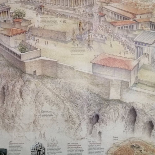 Ancient Greece Map National Geographic 1999 new