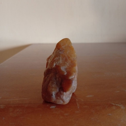 Authentic brown translucent quartz crystal
