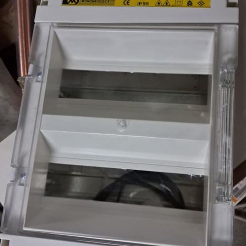 Electrical panel 2-row wall-mounted Monokroussos new