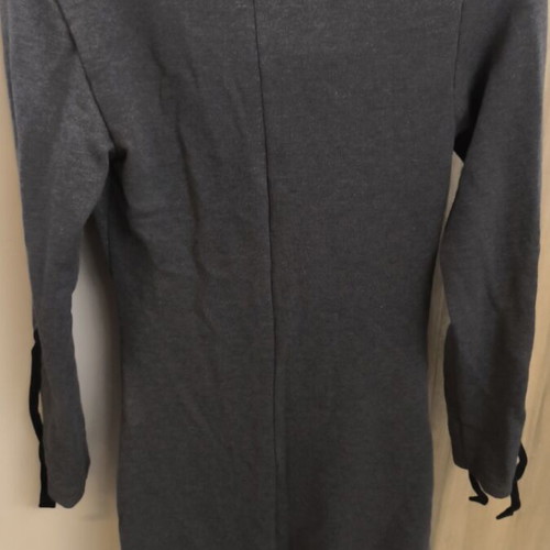 Maternity dress like new, dark gray with Premaman print, size L