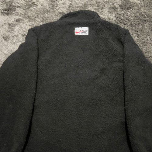 Nike jacket fleece black new, size Medium