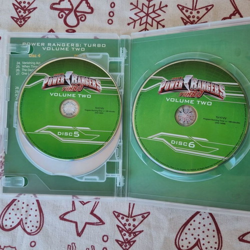 Power Rangers Turbo The Complete Season DVD like new