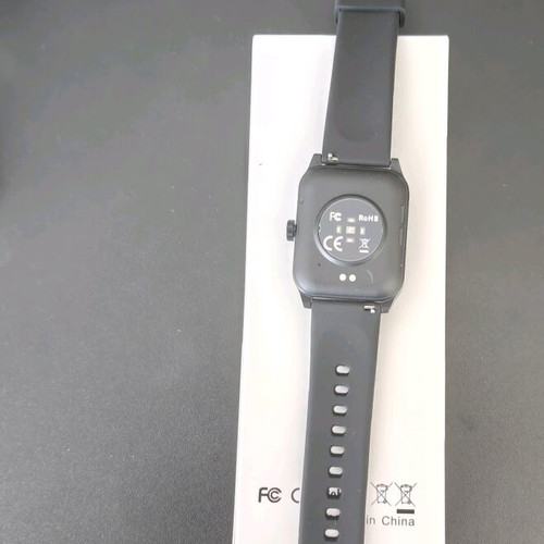 Smart watch new with silicone strap and HD touchscreen