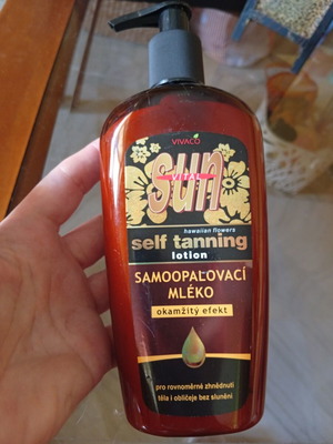 Vivaco Self Tanning Lotion 300 ml new