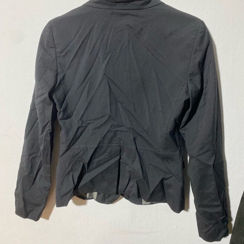 Sisley women's jacket size 44 black like new