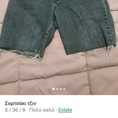 Denim shorts like new, size S, blue, casual style
