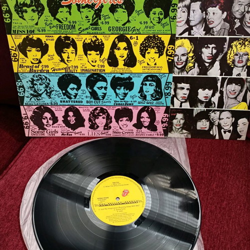 The Rolling Stones Some Girls record used, Greek pressing