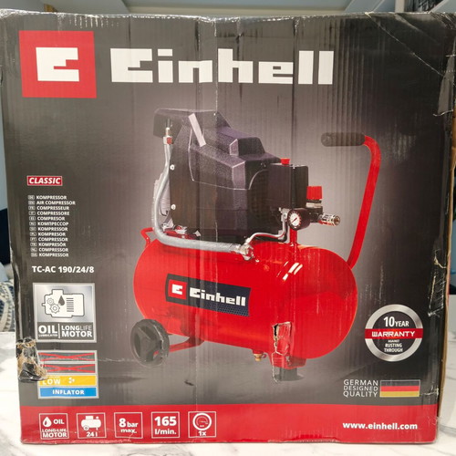Einhell TC-AC 190/24/8 Single-Phase Air Compressor new