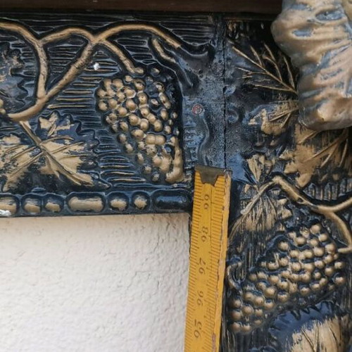 Antique frame used, large size from old mansion