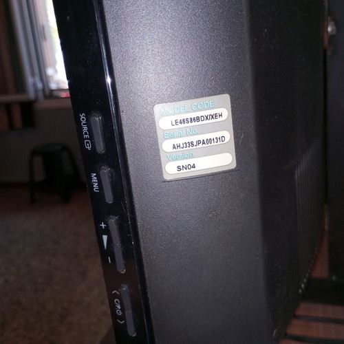 Samsung 46" TV used with Xiaomi Mi TV Stick and 2 HDMI ports