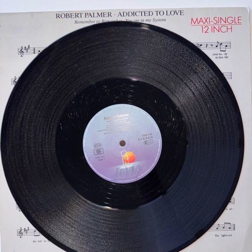Robert Palmer Addicted To Love 12" Maxi Single used, pop