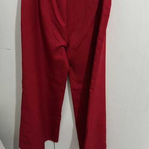 Zara pants used, red, size XS 34 6, slim waist