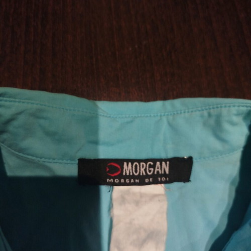 Morgan women's blouse like new, turquoise, size M