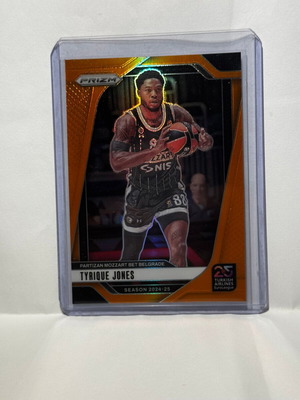 Panini Prizm Euroleague Tyrique Jones Orange Card 2024-25 new