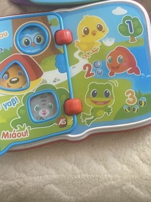 Baby Clementoni Baby Toy My First Book Friend like new