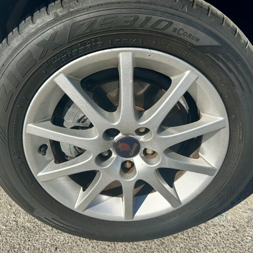 Saab 9-3 Alu 43 wheel and tire set 16 inch used, Falken Ziex ZE310