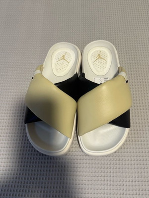 Nike Jordan Sophia slides new, black and beige