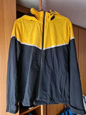 Forever 21 orange/black jacket Medium size new