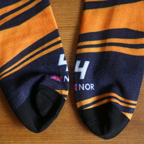 Lando Norris #4 Socks new, one size