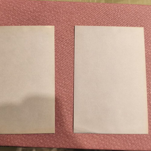 Letter Writing Paper and Two Envelopes used