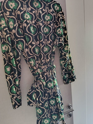 Zara boho shirt dress, green, XL