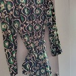 Zara boho shirt dress, green, XL