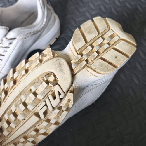 Fila Disruptor Low sneakers used, white, EU 39