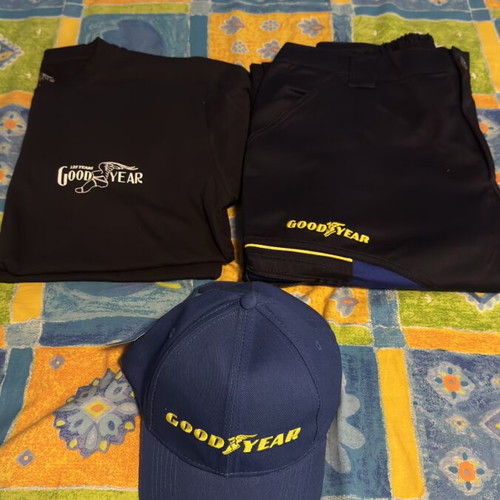 Goodyear Anniversary Workwear Set Large New