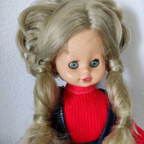 Kehagia doll Fani used, height 33cm, with one open eye