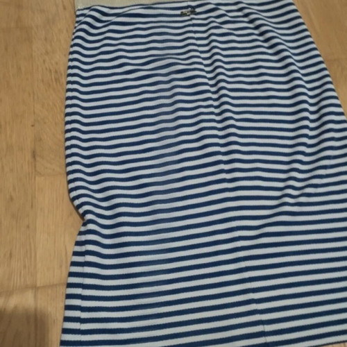 Marella Sport Skirt like new, blue with beige and gold, size S/M