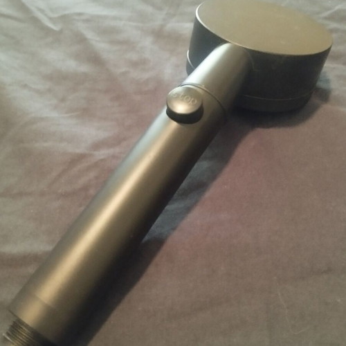 Bathroom shower phone black with 3 pressure functions like new